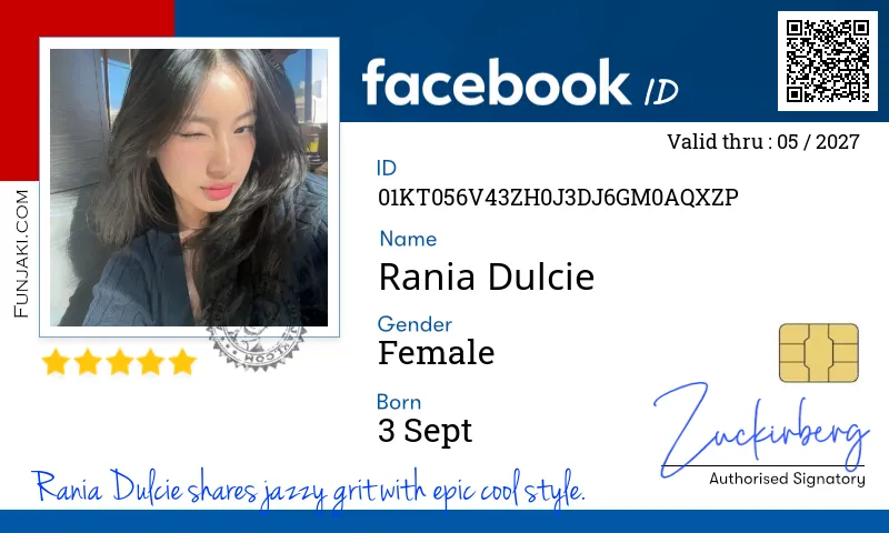 Facebook ID Card