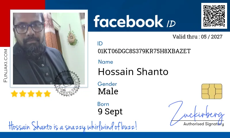 Facebook ID Card