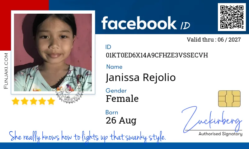 Facebook ID Card