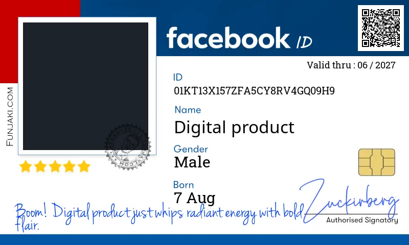 Facebook ID Card