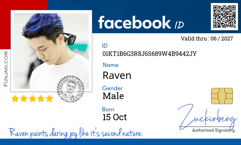 Facebook ID Card