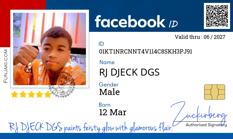 Facebook ID Card