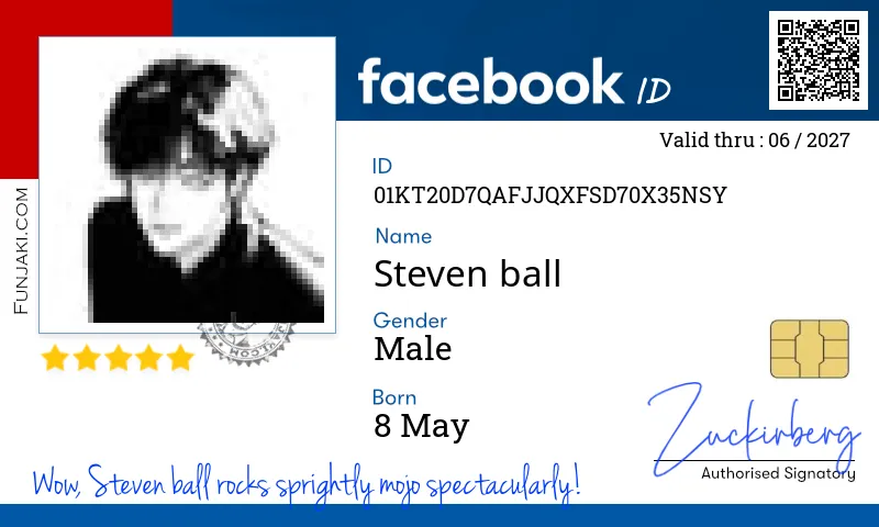 Facebook ID Card
