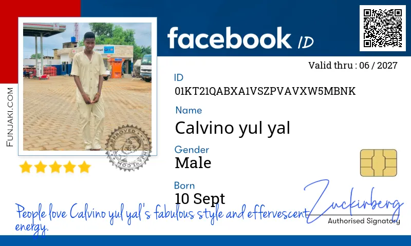 Facebook ID Card