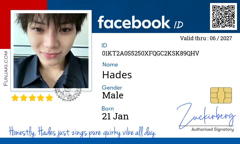 Facebook ID Card