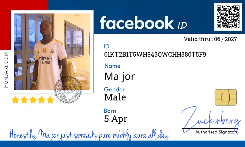 Facebook ID Card