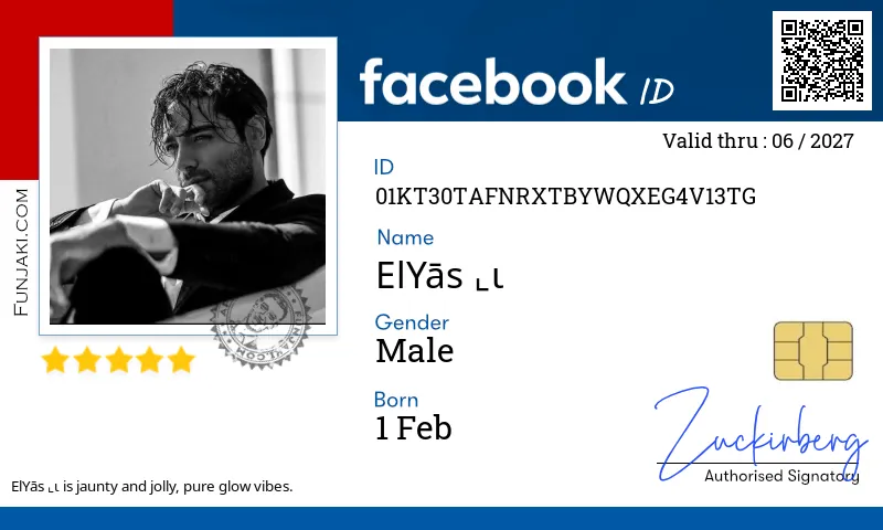 Facebook ID Card