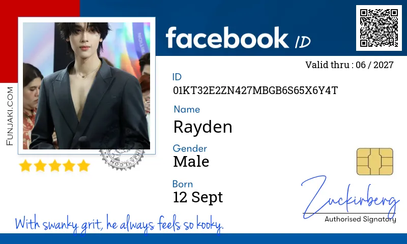 Facebook ID Card