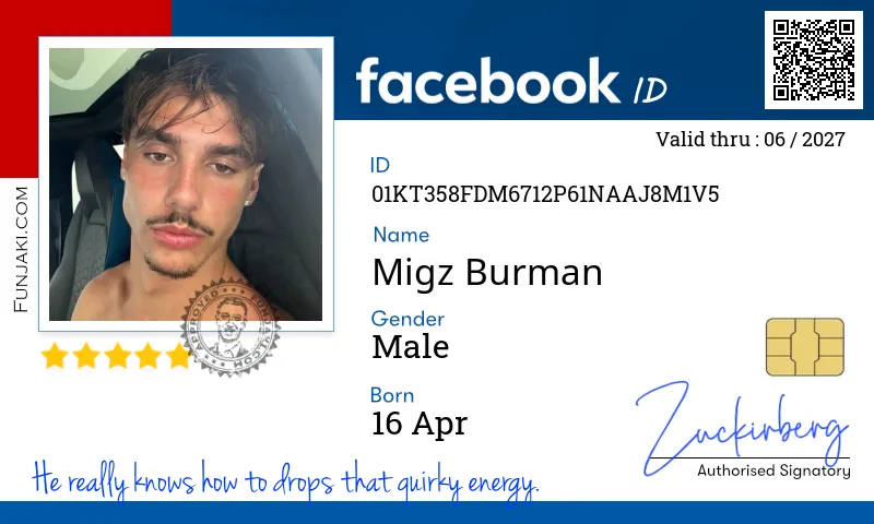 Facebook ID Card