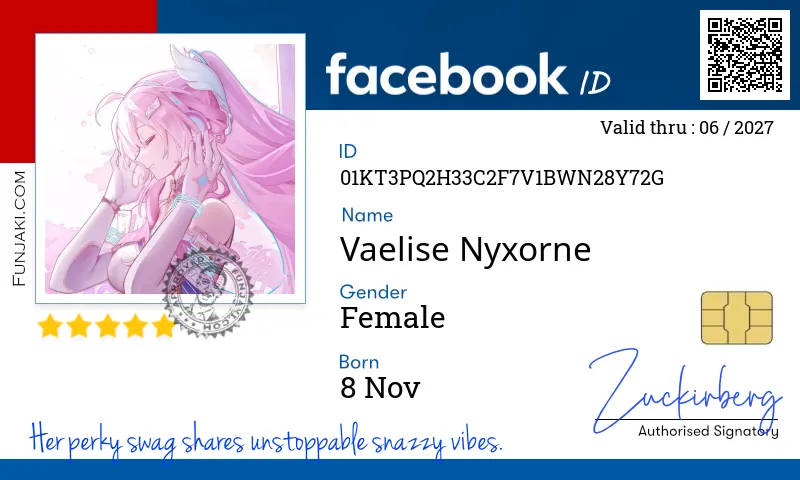 Facebook ID Card