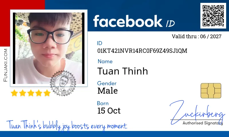 Facebook ID Card