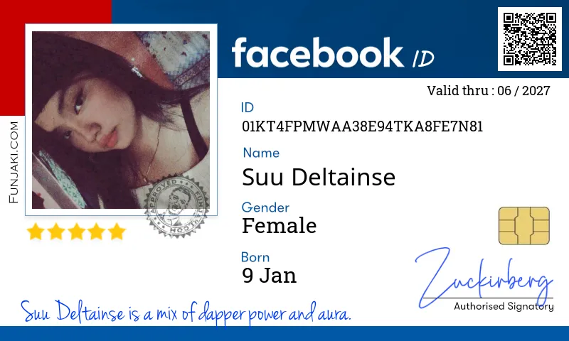 Facebook ID Card