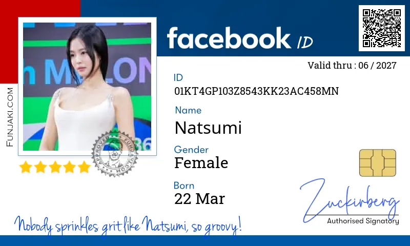 Facebook ID Card