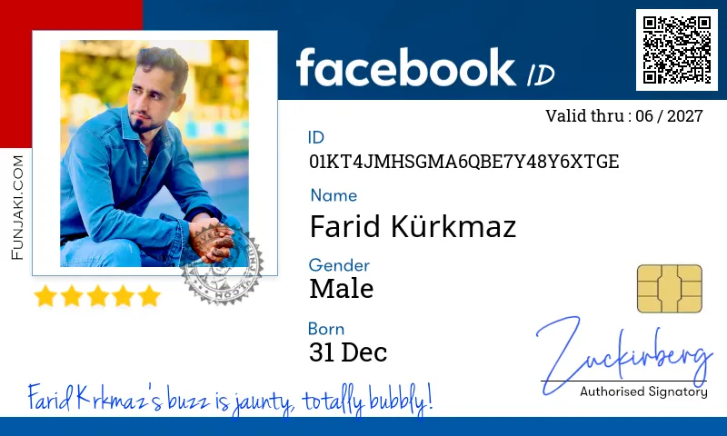 Facebook ID Card