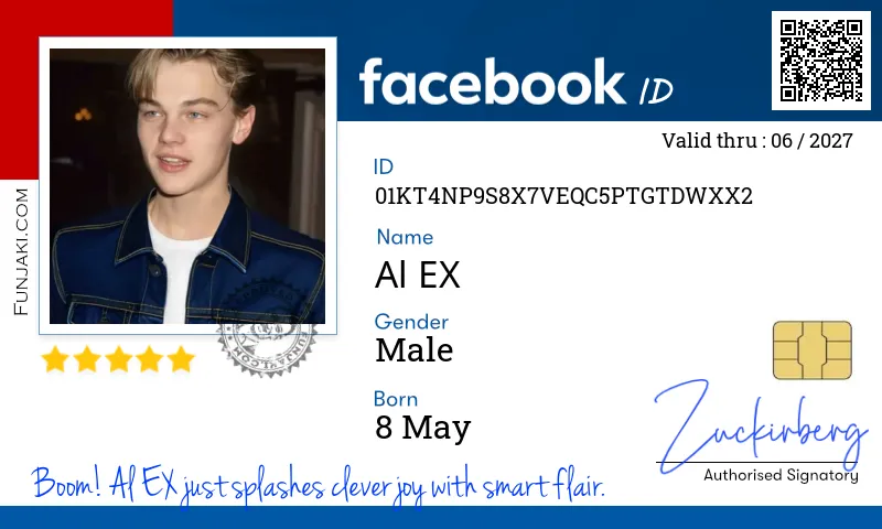 Facebook ID Card