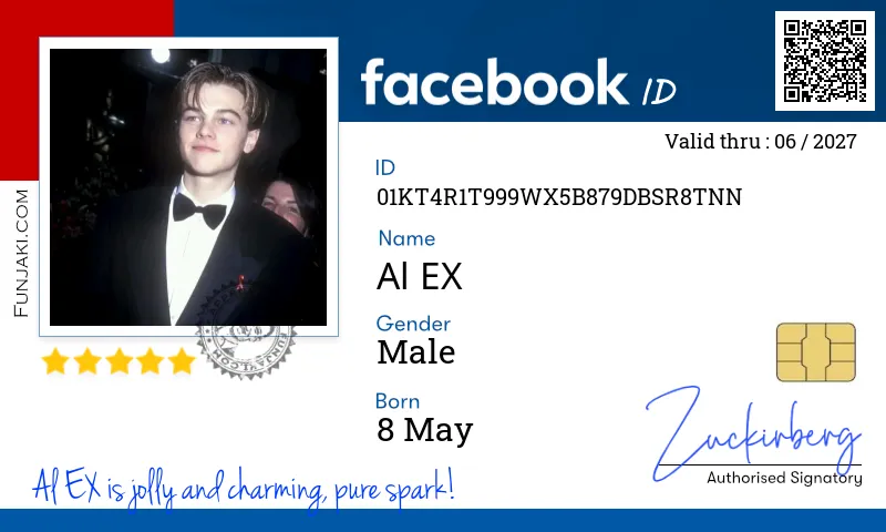 Facebook ID Card