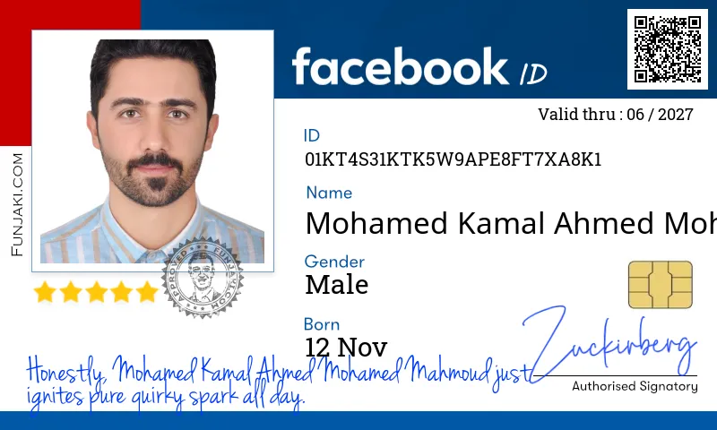 Facebook ID Card