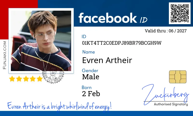 Facebook ID Card