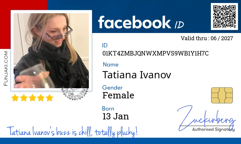 Facebook ID Card