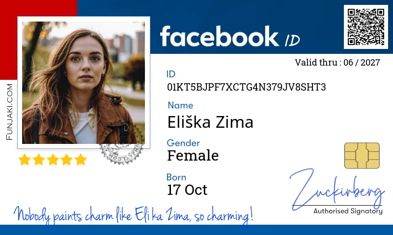 Facebook ID Card