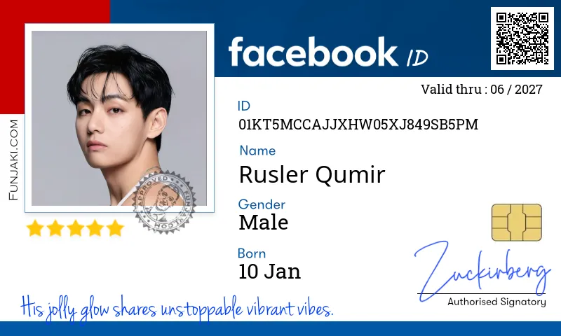 Facebook ID Card