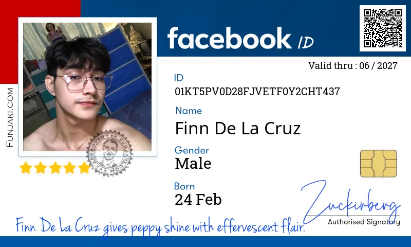 Facebook ID Card