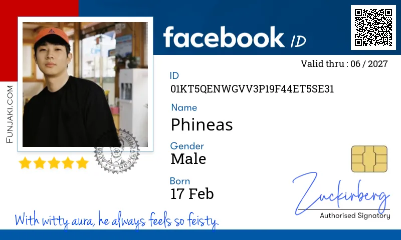 Facebook ID Card