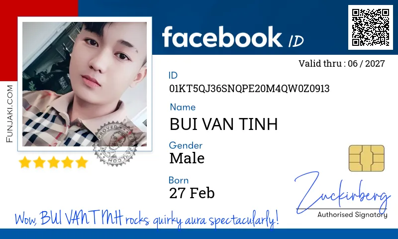 Facebook ID Card