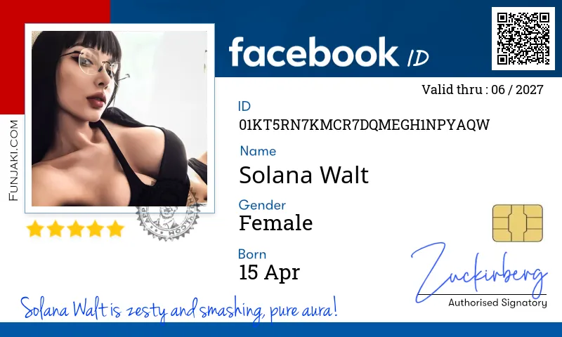 Facebook ID Card