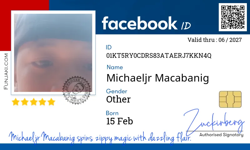 Facebook ID Card