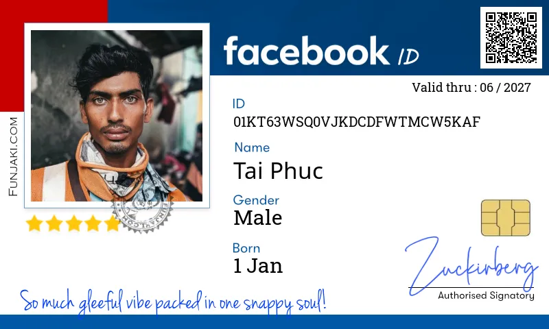 Facebook ID Card