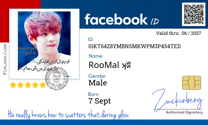 Facebook ID Card