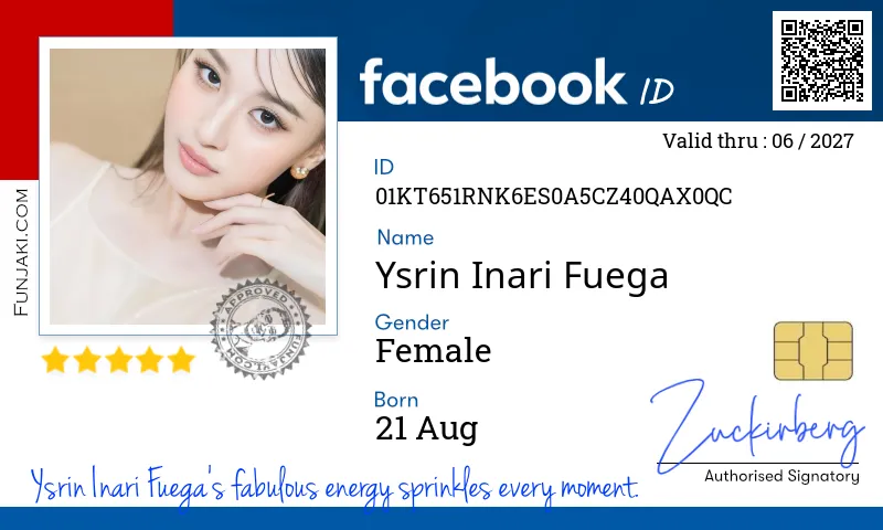 Facebook ID Card