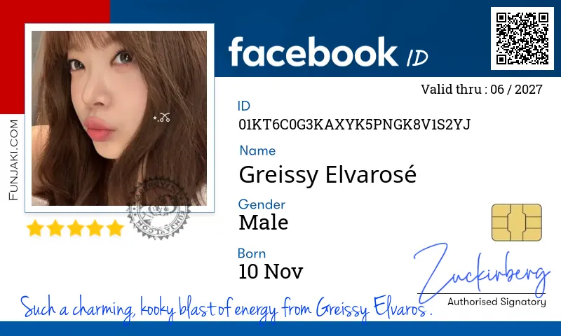 Facebook ID Card