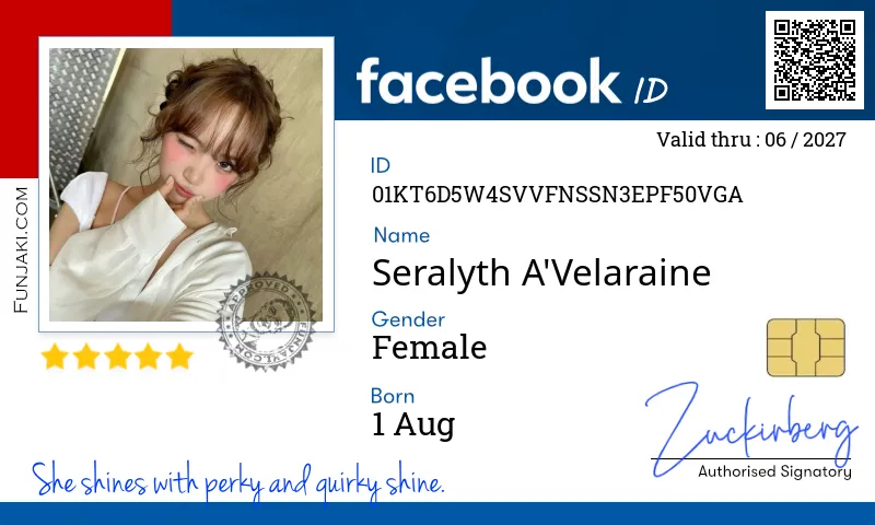 Facebook ID Card