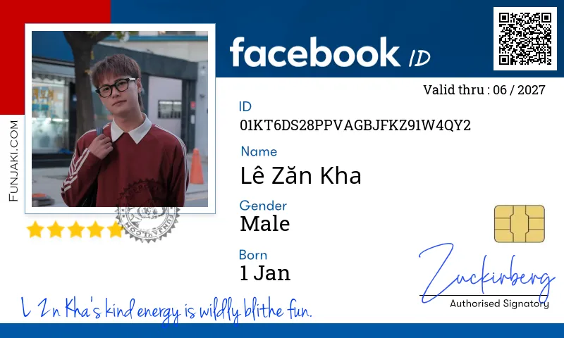 Facebook ID Card