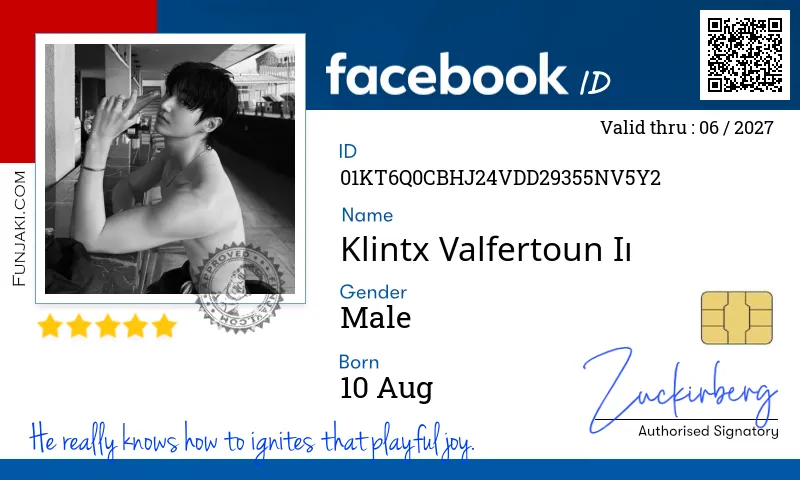 Facebook ID Card