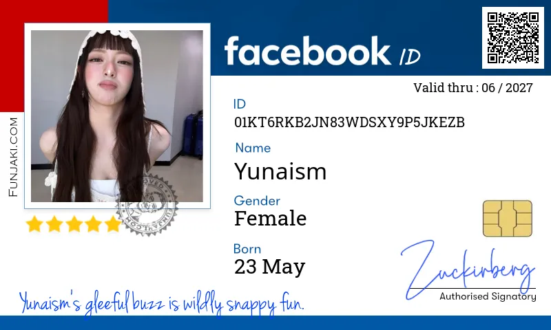 Facebook ID Card