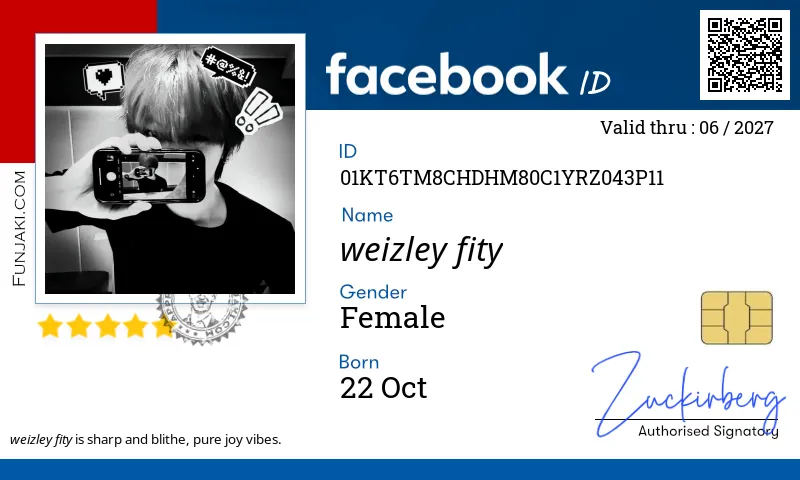 Facebook ID Card
