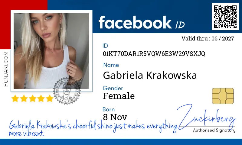 Facebook ID Card