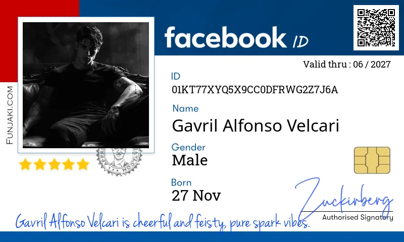 Facebook ID Card