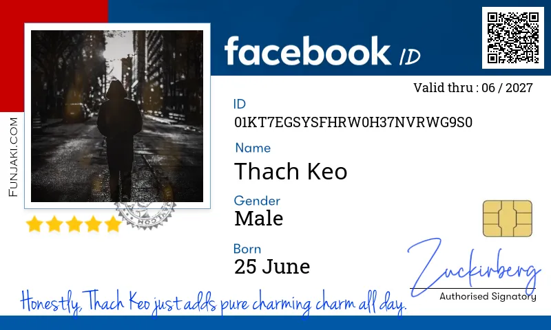 Facebook ID Card