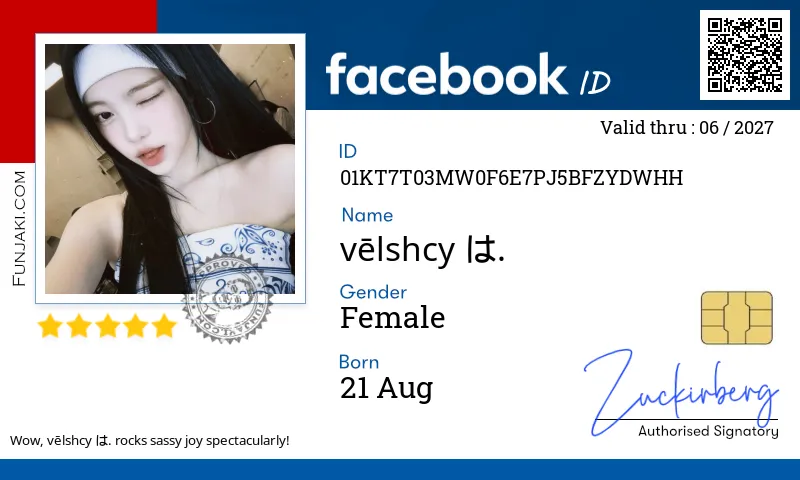 Facebook ID Card