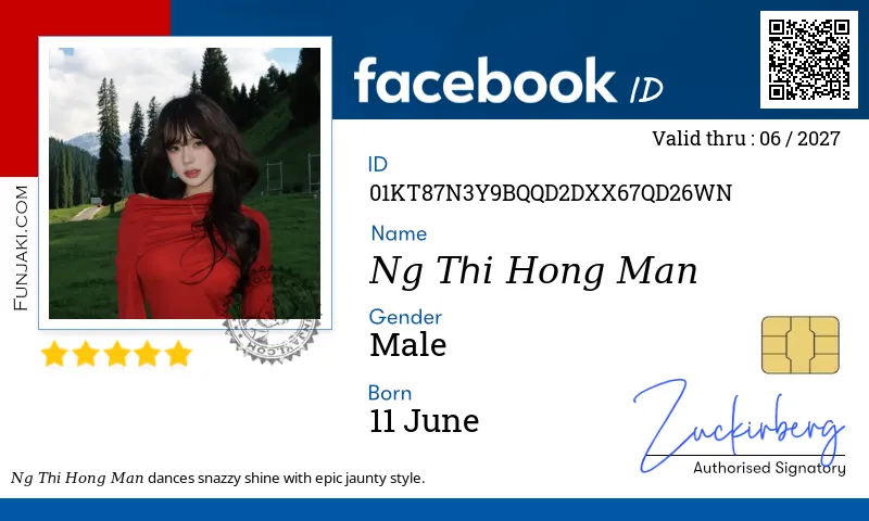 Facebook ID Card