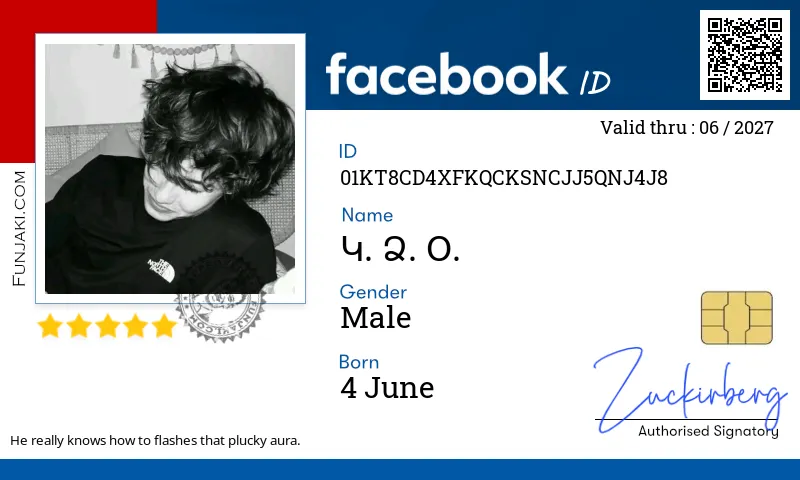 Facebook ID Card