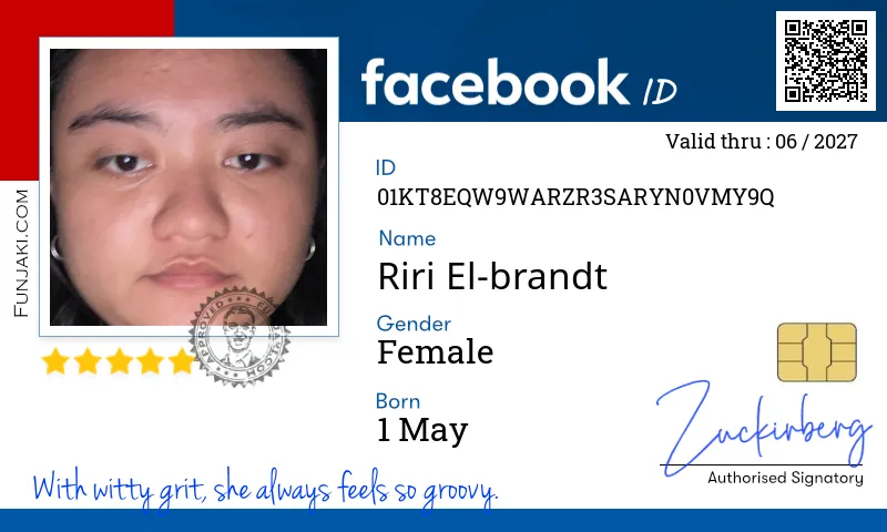 Facebook ID Card