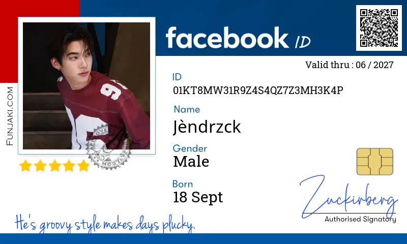 Facebook ID Card