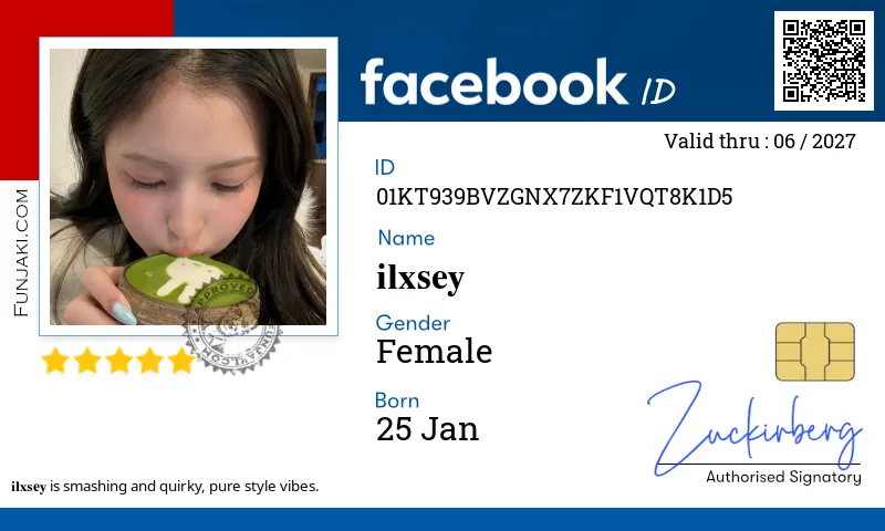 Facebook ID Card
