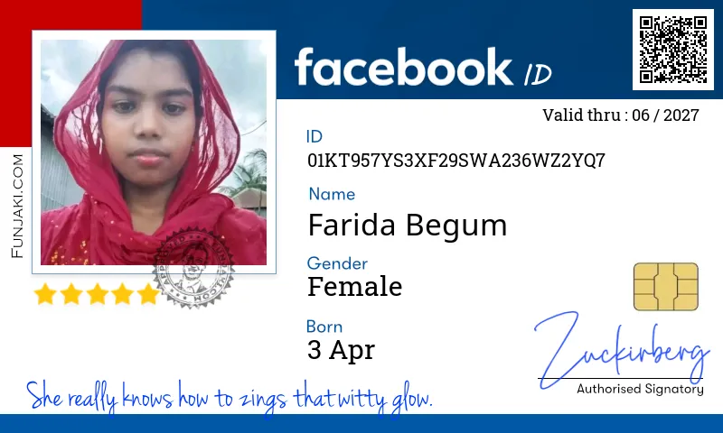 Facebook ID Card