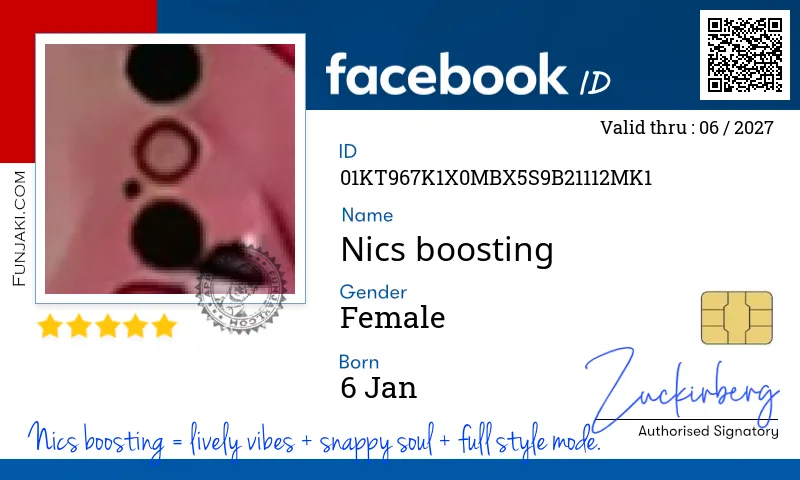 Facebook ID Card